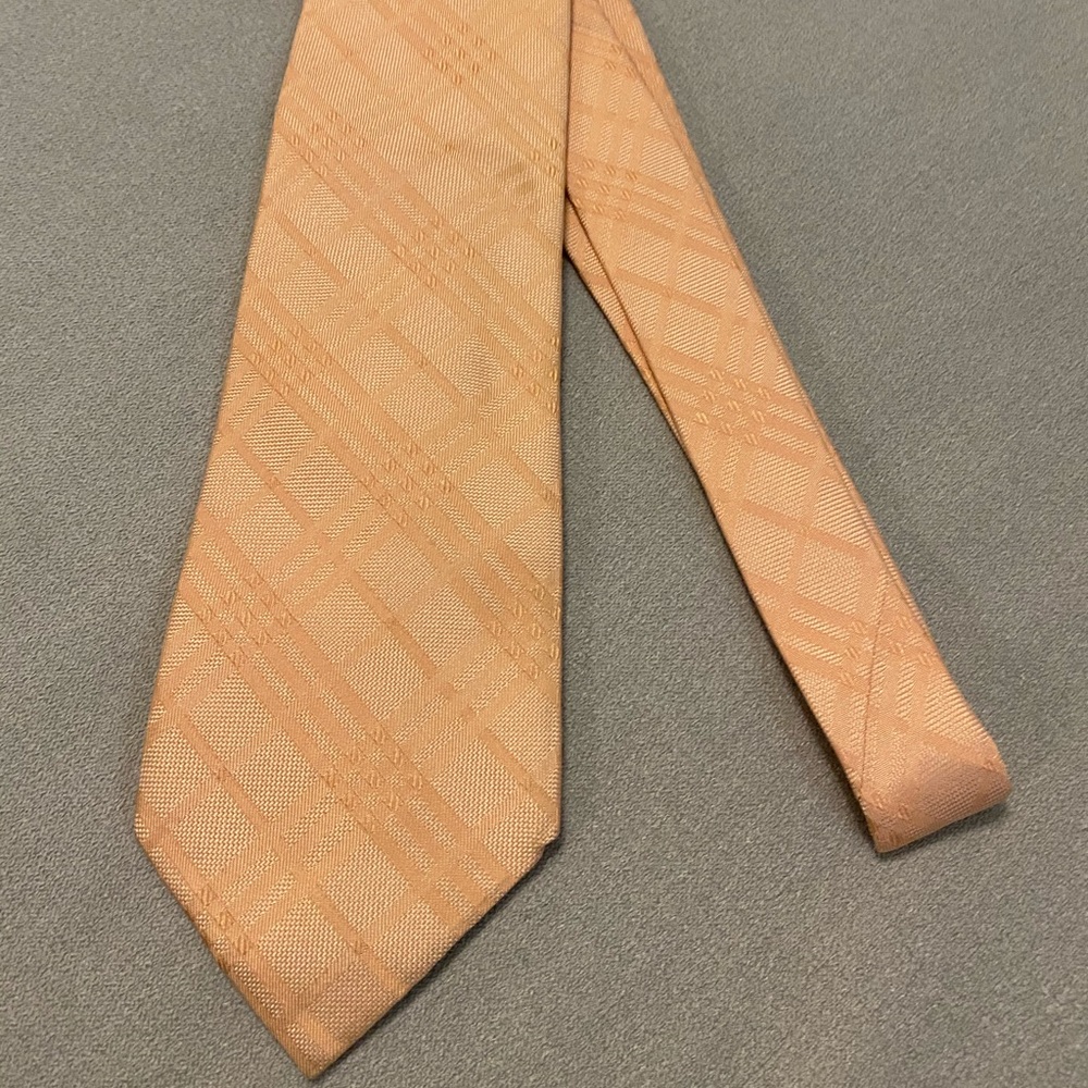 Authentic Burberry silk tie